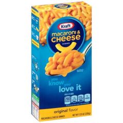 Kraft Original Flavor Macaroni and Cheese Dinner